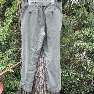 Dockers Flat Front Green Khaki Cargo Pants W38 L32
